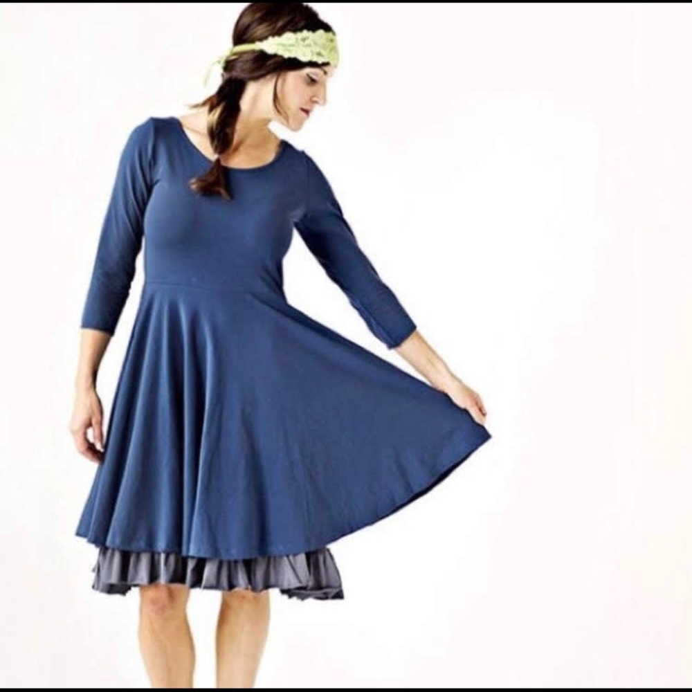 Matilda Jane Dress Jersey Ruffle Paint By Numbers